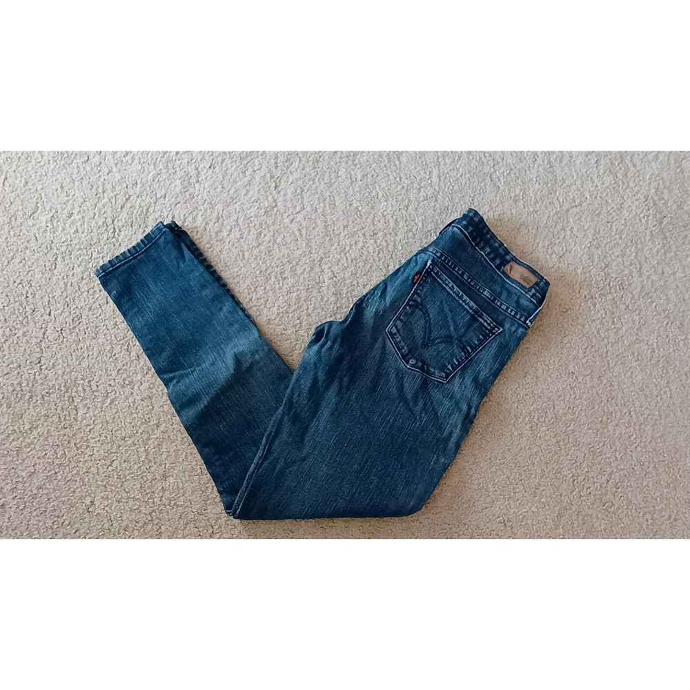 Levis 524 Skinny Jeans Womens 8M W29 L32 Medium Wash Low Rise Denim 3256